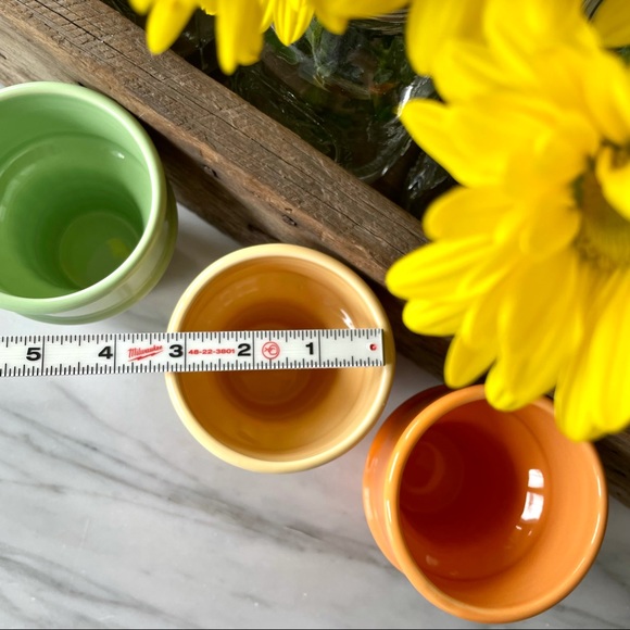 Ice Cream Cone Bowls•NWOT~STACKABLE!•(3) Ceramic Cones For Ice Cream or Toppings - Picture 14 of 15